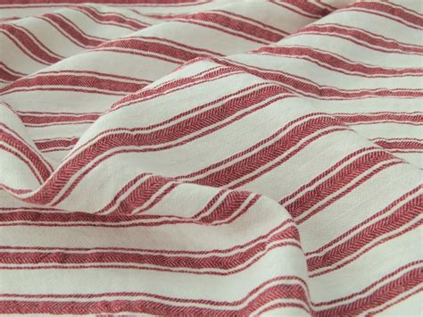 traditional striped linen